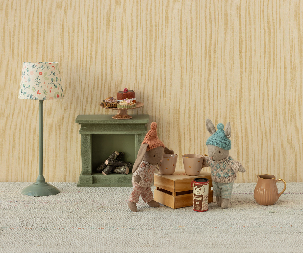 Winter bunny, Micro - Brown - Rose