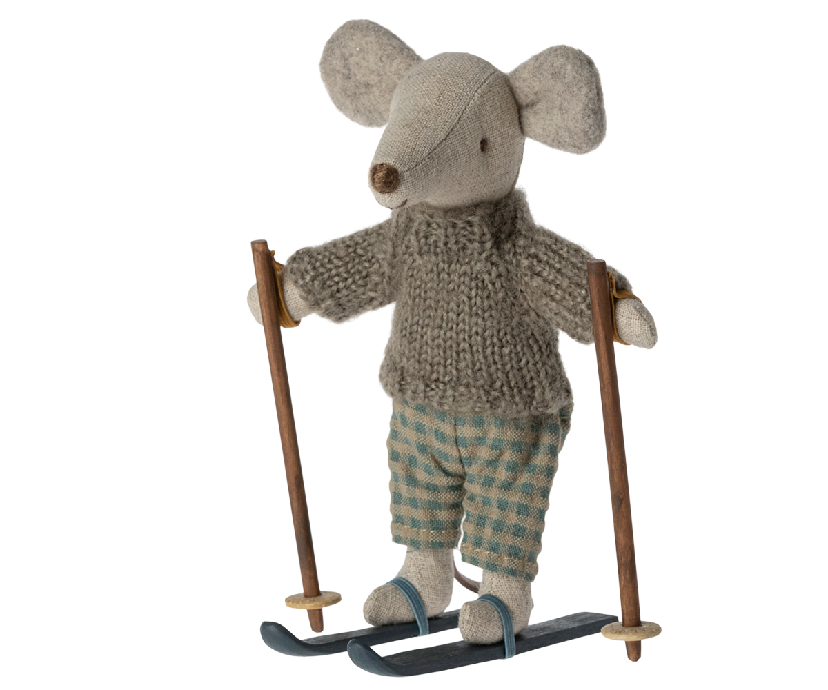 Winter Mouse with Ski Set, Big Brother