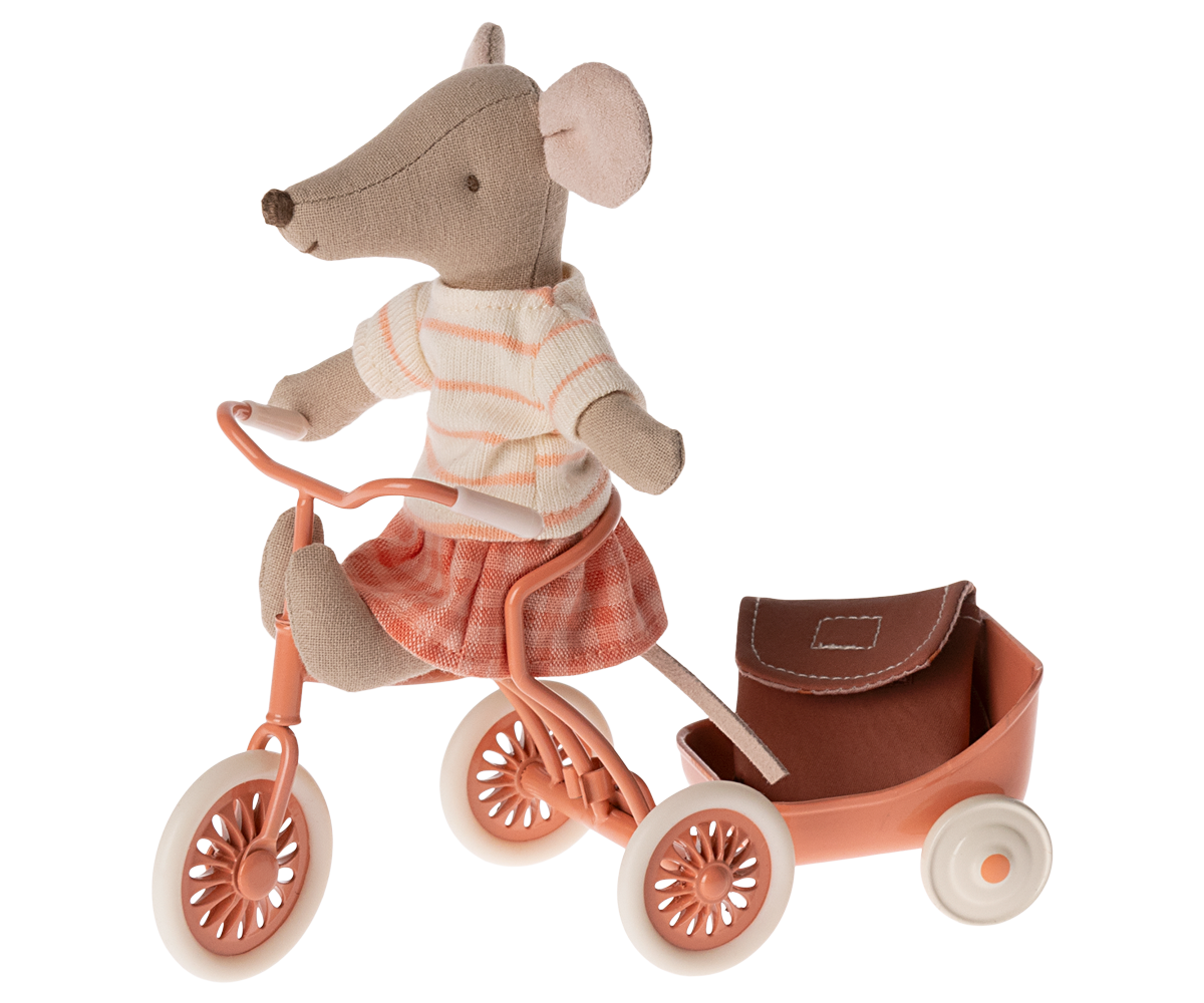 Big Sister, Tricycle Mouse, - Coral