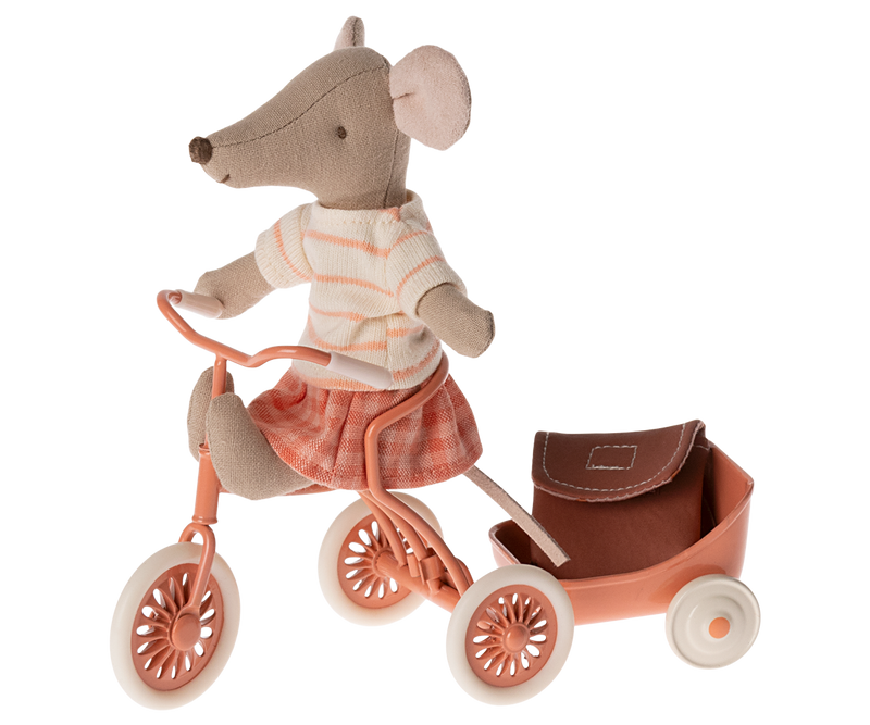 Big Sister, Tricycle Mouse, - Coral