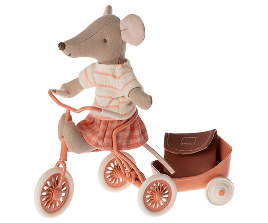 Big Sister, Tricycle Mouse, - Coral