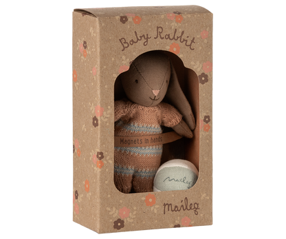 Bunny set, Micro - Brown - Dusty rose