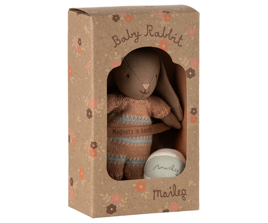 Bunny set, Micro - Brown - Dusty rose