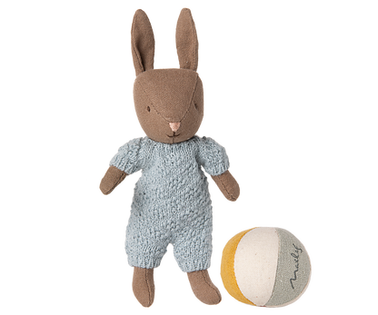 Rabbit set, Micro - Brown - Blue