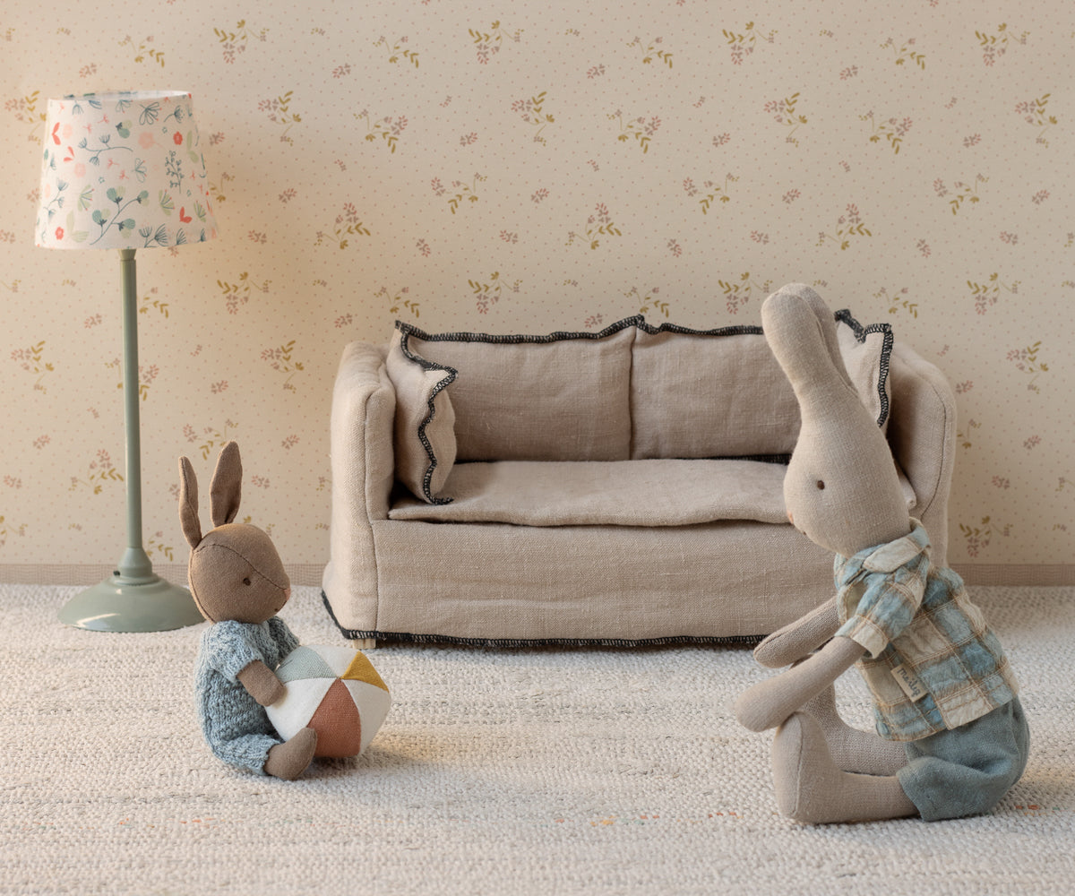 Rabbit set, Micro - Brown - Blue