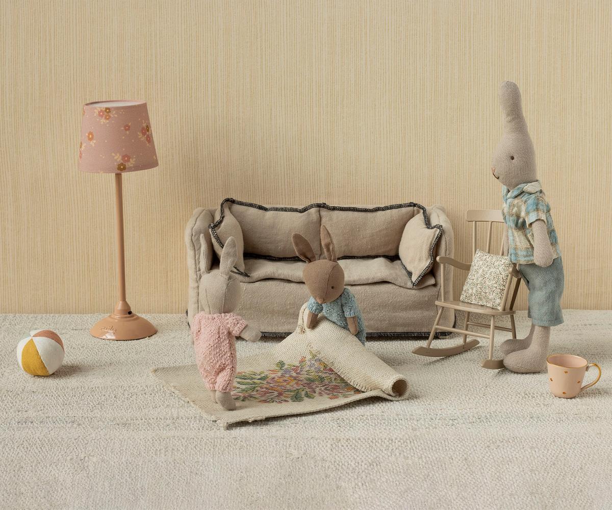 Rabbit set, Micro - Sand - Rose