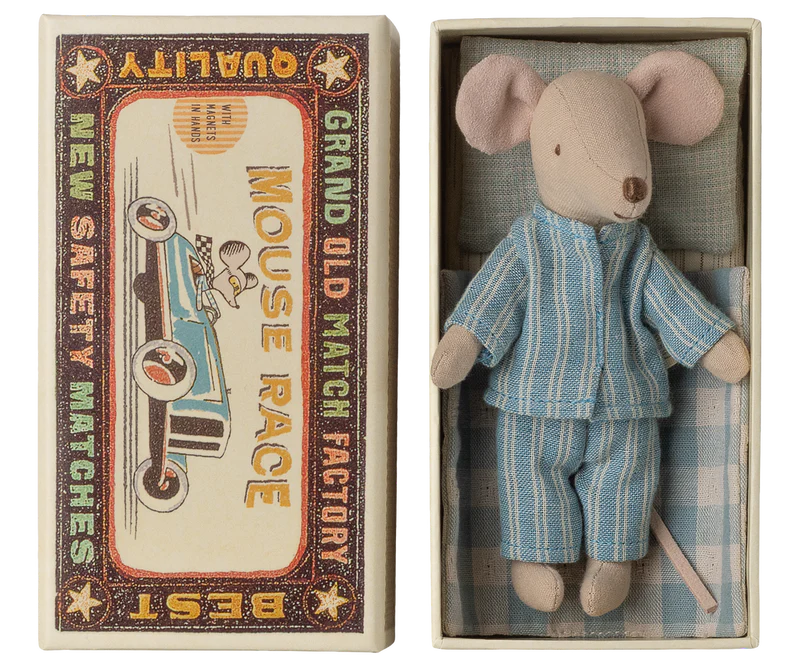 Big brother mouse in matchbox