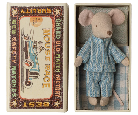Big brother mouse in matchbox